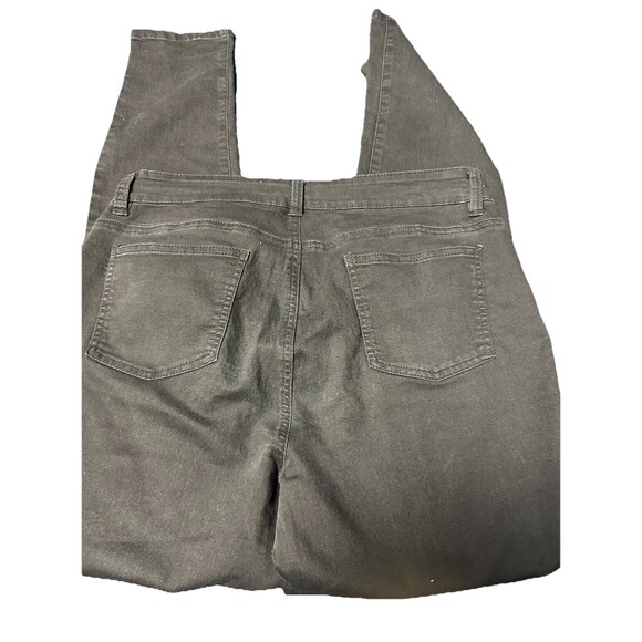 Eileen Fisher Womens Ankle Skinny Jeans Faded Black Wash Size 12 - Picture 3 of 4